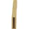 Ekena Millwork 3-inch W x 16-inch D x 22-inch H Carmel Rough Cedar Woodgrain TimberThane Knee Brace, Primed BRCUR03X16X22CARRCPR - alternate 5